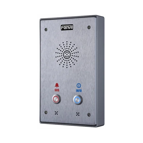 Fanvil i12-N-02P интерком, накладной, внешний, IP65, IK10, 2 кнопки Fanvil i12-N-02P интерком, накладной, внешний, IP65, IK10, 2 кнопки